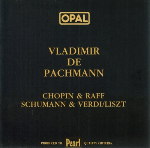 Vladimir De Pachman/Plays Chopin/Schumann/Raff/&@Pachman (Pno)